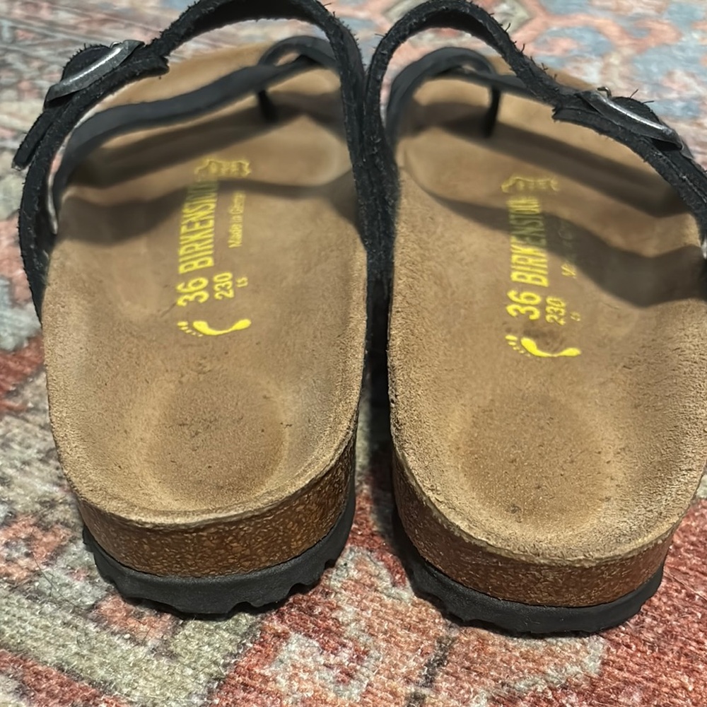Birkenstock Black and Brown Sandals - Picture 5 of 6